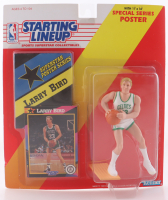 Larry Bird 1992 Starting Lineup Sports Special Series Poster Action Figure with Trading Card & 11x14 Poster at PristineAuction.com