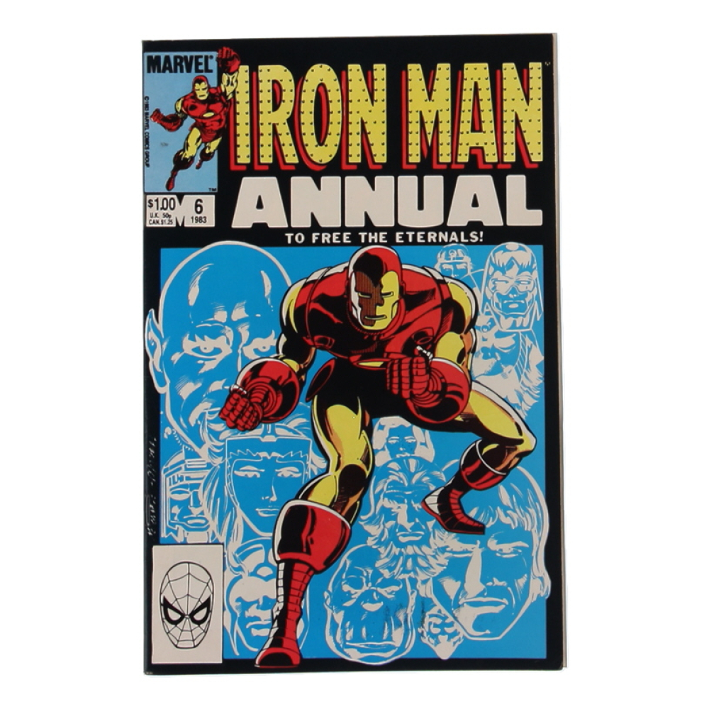 1983 "The Invincible Iron Man" King-Size Annual Issue #6 Marvel Comic Book at PristineAuction.com