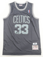Larry Bird Signed Celtics Mitchell & Ness Authentic Jersey (PSA) at PristineAuction.com