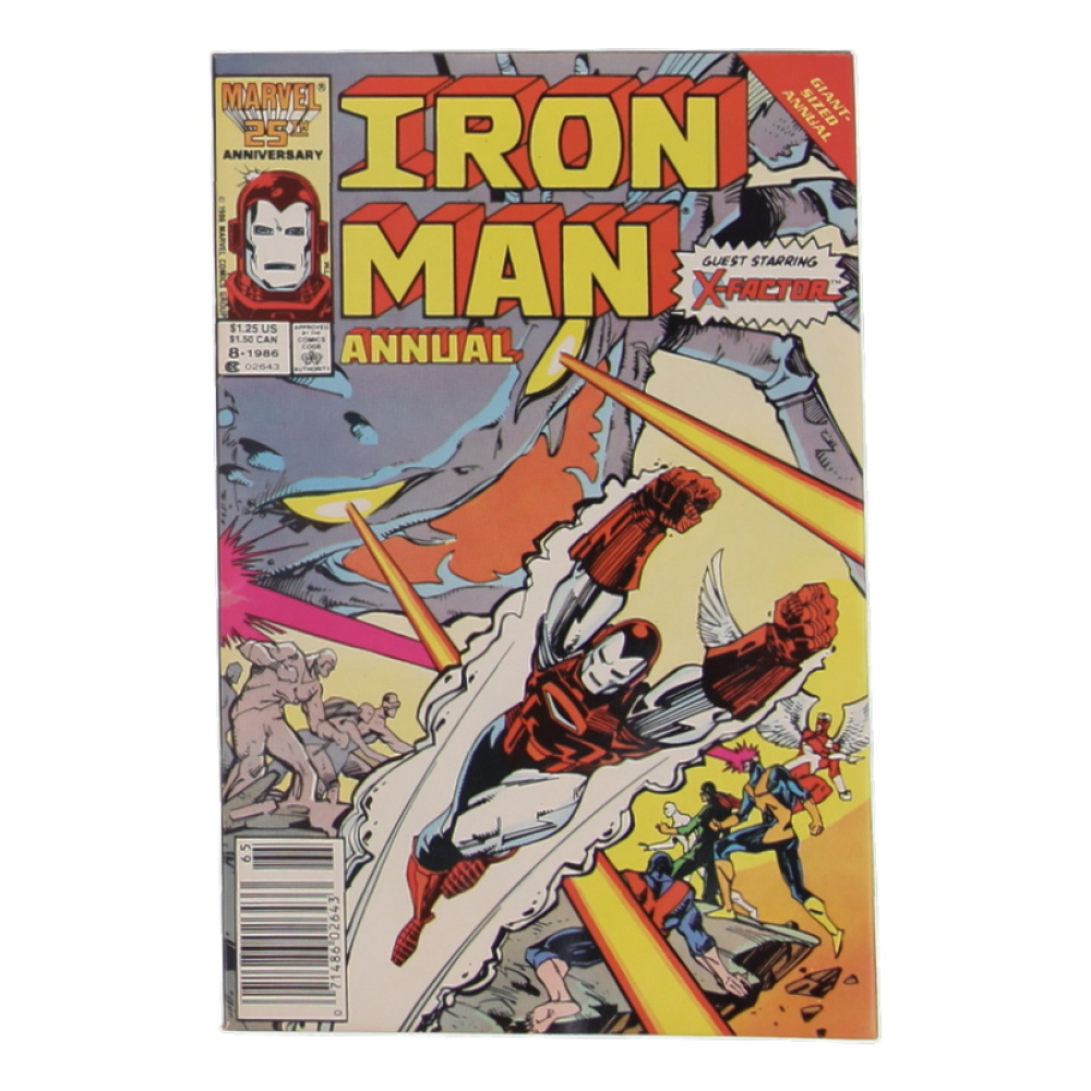 1986 "The Invincible Iron Man" King-Size Annual Issue #8 Marvel Comic Book at PristineAuction.com