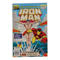 1989 "Atlantis Attacks Iron Man" Annual Issue #10 Marvel Comic Book at PristineAuction.com