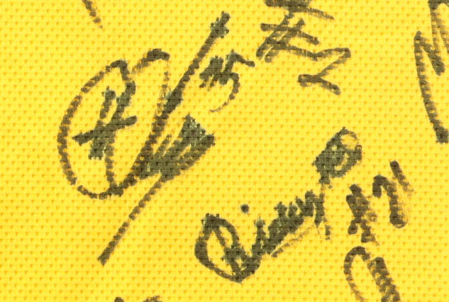 2026 Michigan Wolverines Team-Signed Jordan Authentic Jersey by (16) With Head Coach Dusty May, Yaxel Lendeborg, Morez Johnson Jr. (JSA) at PristineAuction.com 2026 Michigan Wolverines Team-Signed Jordan Authentic Jersey by (16) With Head Coach Dusty May, Yaxel Lendeborg, Morez Johnson Jr. (JSA) at PristineAuction.com