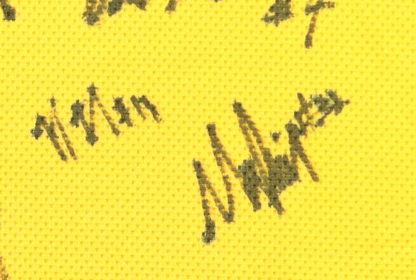 2026 Michigan Wolverines Team-Signed Jordan Authentic Jersey by (16) With Head Coach Dusty May, Yaxel Lendeborg, Morez Johnson Jr. (JSA) at PristineAuction.com 2026 Michigan Wolverines Team-Signed Jordan Authentic Jersey by (16) With Head Coach Dusty May, Yaxel Lendeborg, Morez Johnson Jr. (JSA) at PristineAuction.com