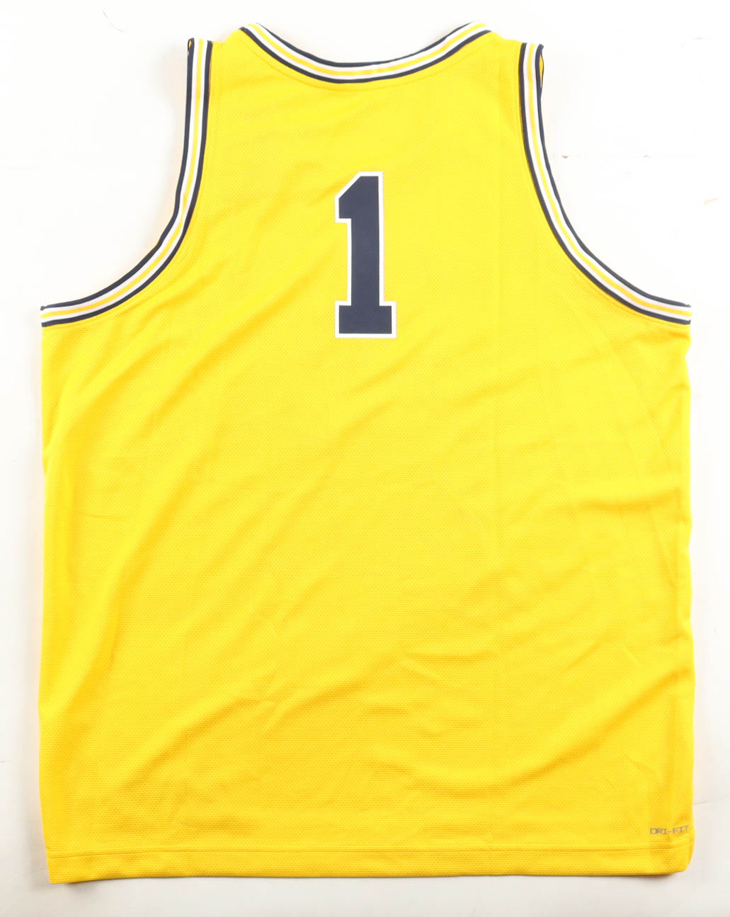 2026 Michigan Wolverines Team-Signed Jordan Authentic Jersey by (16) With Head Coach Dusty May, Yaxel Lendeborg, Morez Johnson Jr. (JSA) at PristineAuction.com 2026 Michigan Wolverines Team-Signed Jordan Authentic Jersey by (16) With Head Coach Dusty May, Yaxel Lendeborg, Morez Johnson Jr. (JSA) at PristineAuction.com