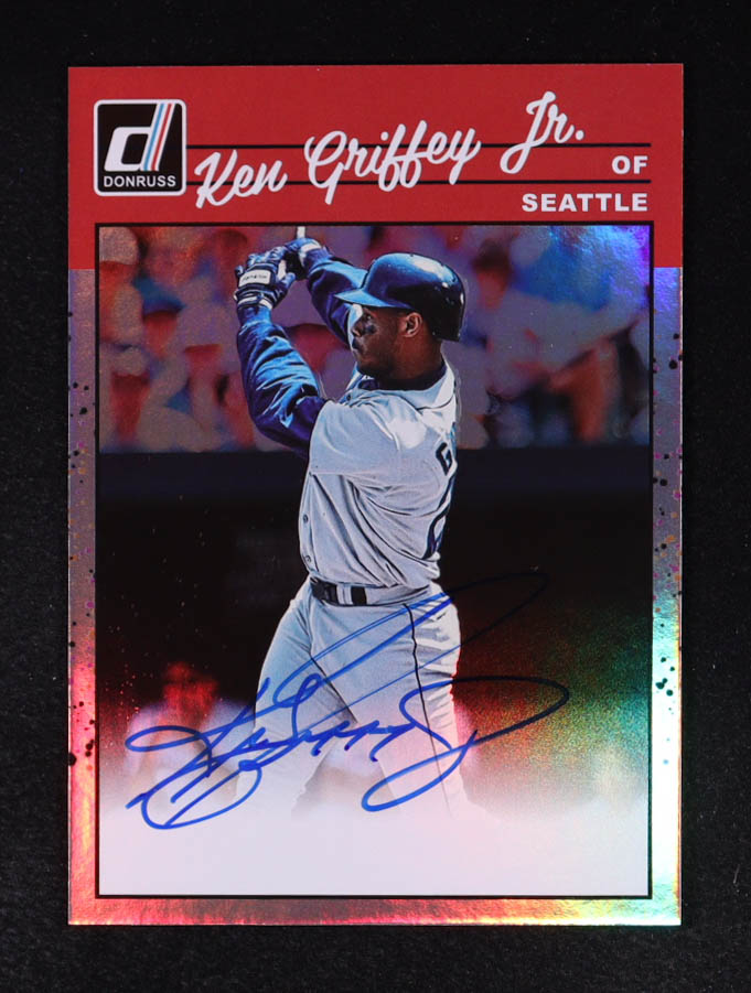 Ken Griffey Jr. 2023 Donruss Retro '90 Signatures Holo #27 at PristineAuction.com Ken Griffey Jr. 2023 Donruss Retro '90 Signatures Holo #27 at PristineAuction.com