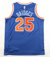 Mikal Bridges Signed Knicks Nike Authentic Jersey (PSA) at PristineAuction.com