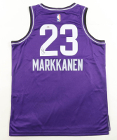Lauri Markkanen Signed Jazz Nike Authentic Jersey (PSA) at PristineAuction.com