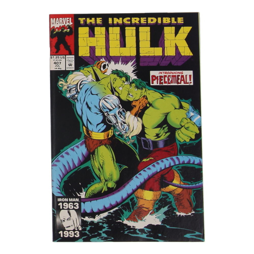 1993 "The Incredible Hulk" Issue #407 Marvel Comic Book at PristineAuction.com