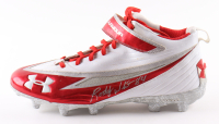 Roddy White Signed Under Armour Football Cleat (JSA) at PristineAuction.com