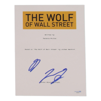 Leonardo DiCaprio Signed "Wolf of Wall Street" 8.5x11 Script Cover Page (ACOA) at PristineAuction.com