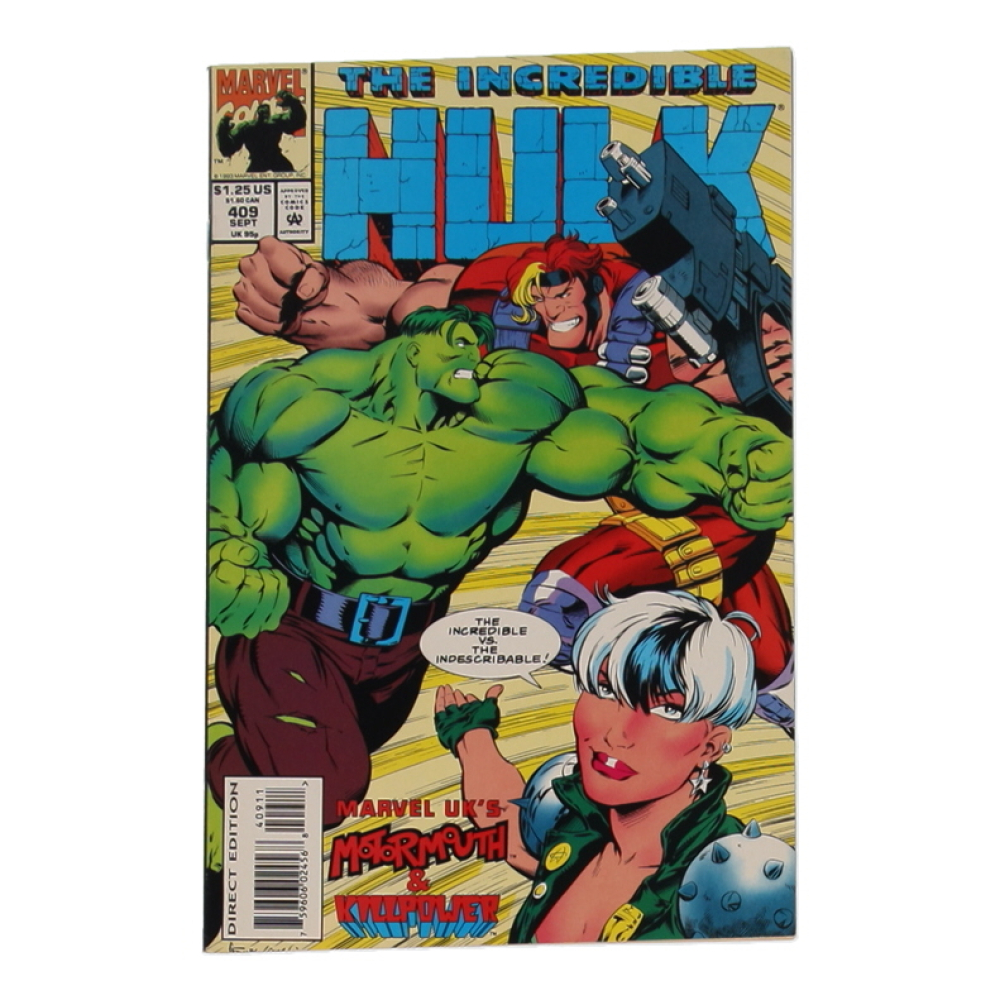 1993 "The Incredible Hulk" Issue #409 Marvel Comic Book at PristineAuction.com