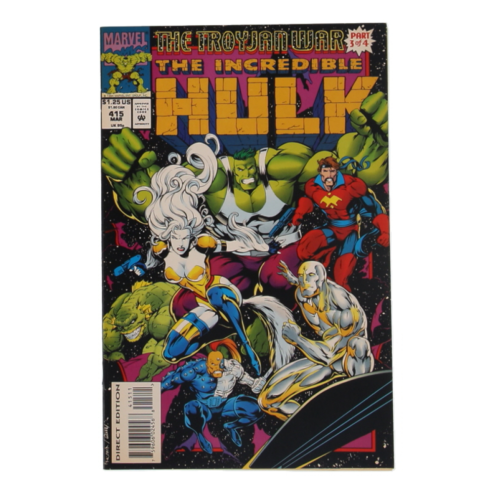 1994 "The Incredible Hulk" Issue #415 Marvel Comic Book at PristineAuction.com