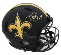Drew Brees Signed Saints Full-Size Authentic On-Field Eclipse Alternate Speed Helmet (Beckett) at PristineAuction.com