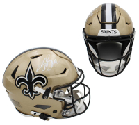 Drew Brees Signed Saints Full-Size Authentic On-Field Speedflex Helmet (Beckett) at PristineAuction.com