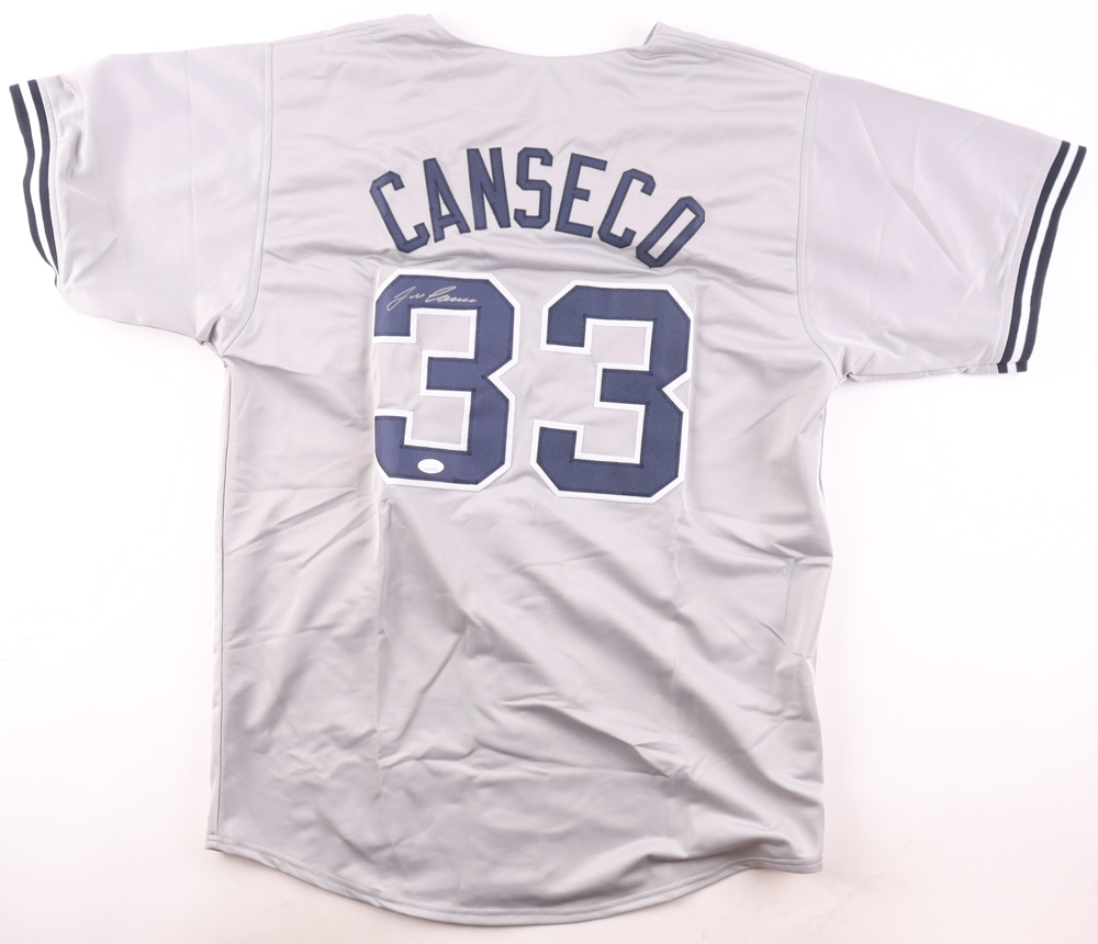 Jose Canseco Signed Jersey (JSA) at PristineAuction.com Jose Canseco Signed Jersey (JSA) at PristineAuction.com