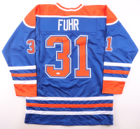 Grant Fuhr Signed Jersey (Beckett) at PristineAuction.com