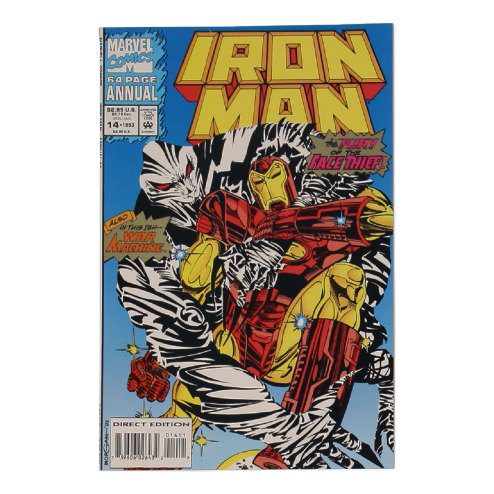 1993 "Iron Man" Annual Issue #14 Marvel Comic Book at PristineAuction.com