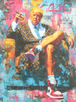 "Power Neat" 18x24 2026 Original Mixed Media by Tadas Zaicikas | TedyZet (Zaicikas) at PristineAuction.com