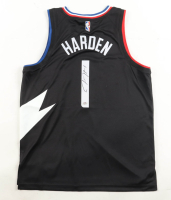 James Harden Signed Clippers Jordan Authentic Jersey (Beckett) at PristineAuction.com