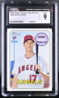 Shohei Ohtani 2018 Topps Heritage High Number #600 (CGC 9) at PristineAuction.com
