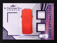 Scottie Pippen 2025 ITG Used Sports Gate Attraction Dual Relic Purple Foil #GA36 #2/6 at PristineAuction.com
