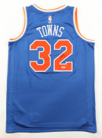 Karl-Anthony Towns Signed Knicks Nike Authentic Jersey (PSA) at PristineAuction.com