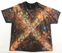 "T-Shirt #4" 2025 Custom Mixed Media Shirt by Tadas Zaicikas | TedyZet (Zaicikas) at PristineAuction.com