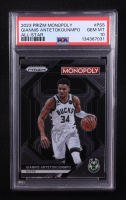 Giannis Antetokounmpo 2023 Panini Prizm Monopoly All-Star #5 (PSA 10) at PristineAuction.com