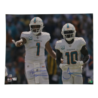 Tyreek Hill & Tua Tagovailoa Signed Texans 16x20 Photo (Fanatics & Beckett) at PristineAuction.com