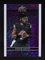 Shedeur Sanders 2024 Leaf Metal Purple Shimmer #LB244 #3/8 RC at PristineAuction.com