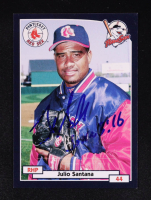 Julio Santana Signed 2000 Pawtucket PawSox Blueline #21 (Sportscards.com) at PristineAuction.com