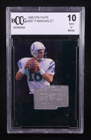 Peyton Manning 1998 SPX Finite #287 RC (BCCG 10) at PristineAuction.com