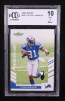 Calvin Johnson 2007 Score #351 RC (BCCG 10) at PristineAuction.com