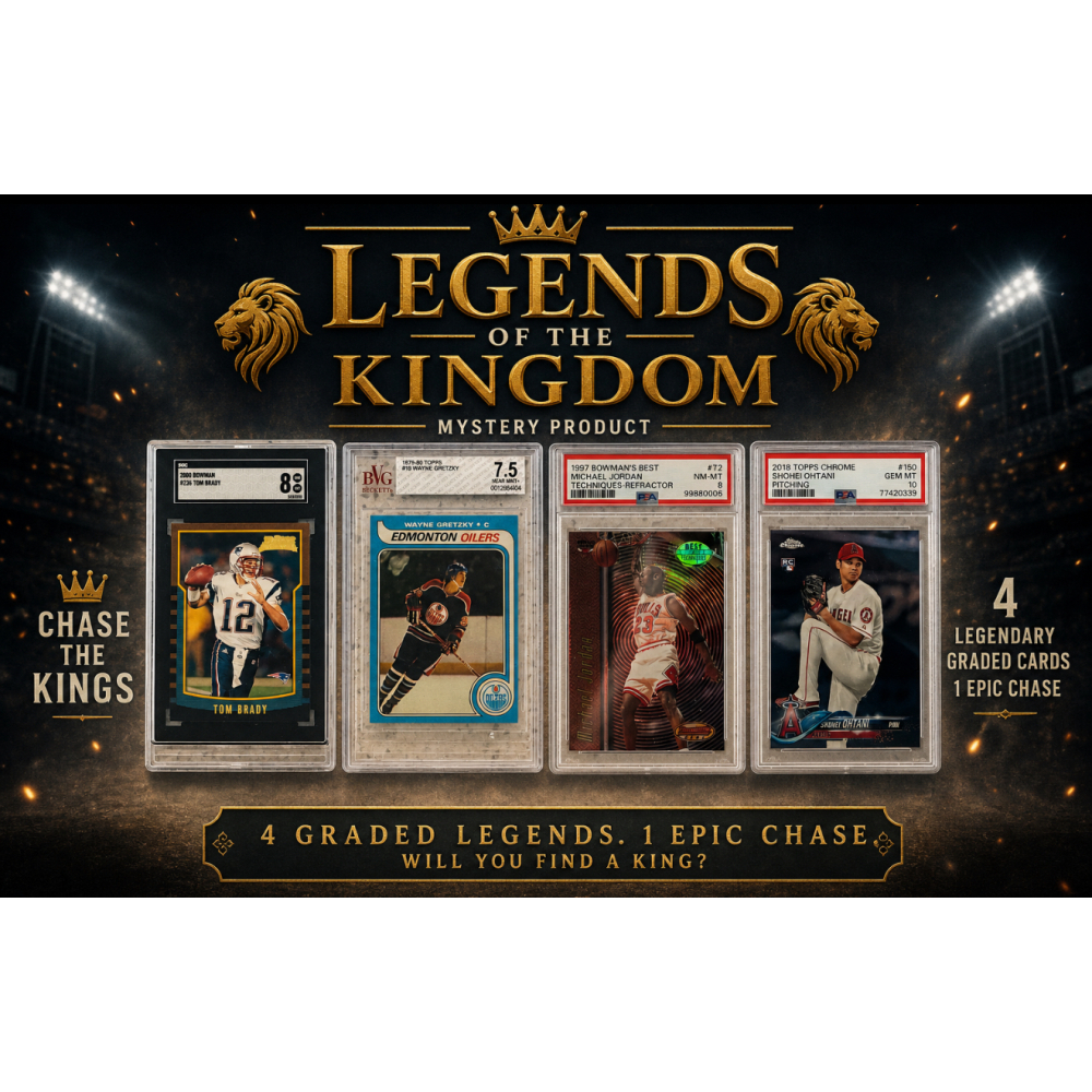 Legends of the Kingdom&trade; Series III &ndash; Premium Slab Repack Mystery Box at PristineAuction.com