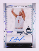 Roddy Gayle Jr. 2023 Leaf Trinity Clear Light Blue Autographs #CARGJ #11/25 RC at PristineAuction.com