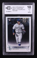 Julio Rodriguez 2022 Topps Base Set Photo Variations #659 Factory RC (BCCG 10) at PristineAuction.com