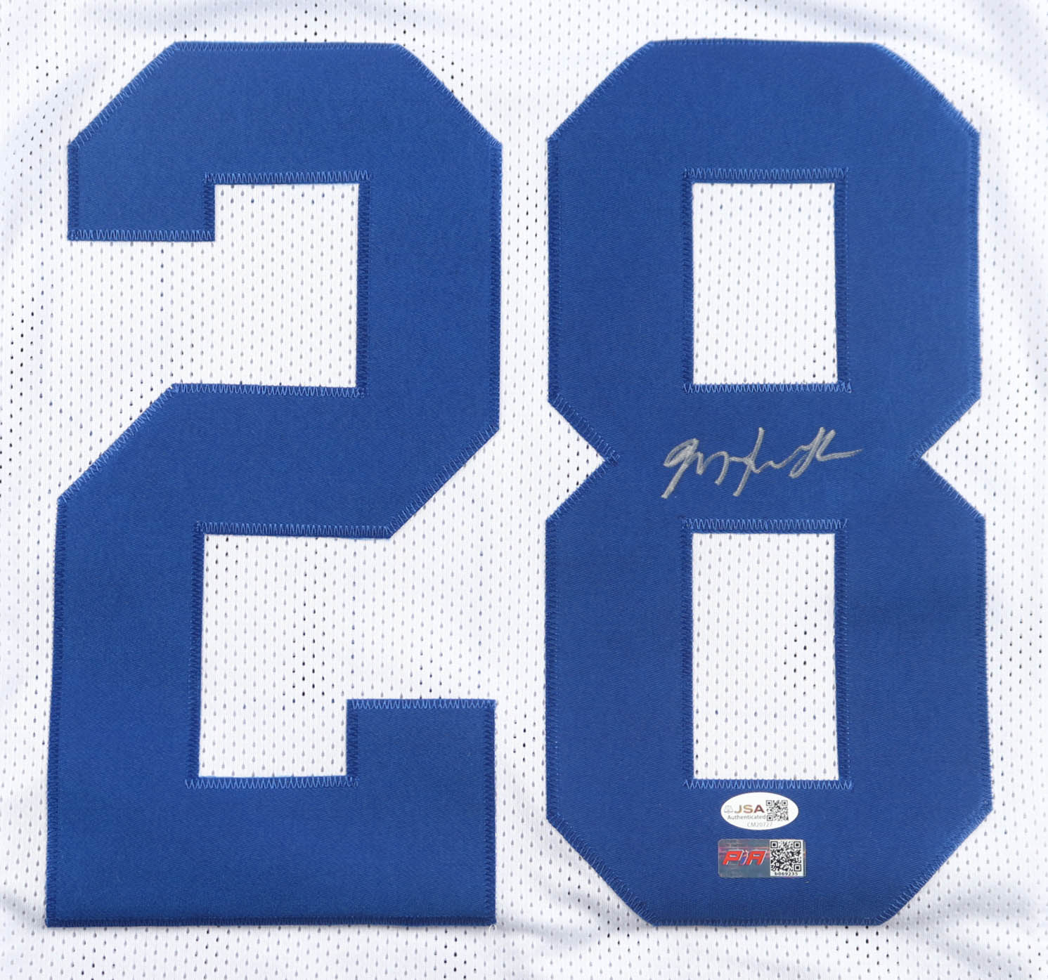Malik Hooker Signed Jersey (JSA) at PristineAuction.com Malik Hooker Signed Jersey (JSA) at PristineAuction.com