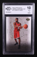 Lebron James 2003 Upper Deck Lebron James Box Set #16 (BCCG 10) at PristineAuction.com