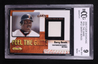Barry Bonds 2000 Fleer Showcase Feel The Game #FG1 (BCCG 9) at PristineAuction.com