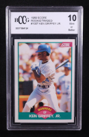 Ken Griffey Jr. 1989 Score Rookie Traded #100T RC (BCCG 10) at PristineAuction.com