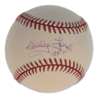 Whitey Ford Signed OML Baseball Inscribed "HOF 74" (JSA) at PristineAuction.com
