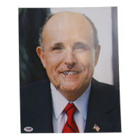 Rudy Giuliani Signed 11x14 Photo (PSA) at PristineAuction.com