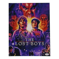 Corey Feldman Signed "The Lost Boys" 11x14 Photo Inscribed "Peace" (ACOA) at PristineAuction.com