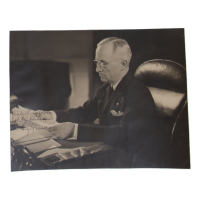 Harry S. Truman Signed 11x14 Photo Inscribed "Kindest Regards" (PSA) at PristineAuction.com