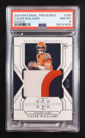 Caleb Williams 2024 Panini National Treasures JSY #206 #55/99 RC (PSA 8) at PristineAuction.com