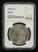 1883-O Morgan Silver $1 Dollar (NGC MS63) at PristineAuction.com