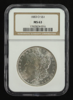 1883-O Morgan Silver $1 Dollar (NGC MS63) at PristineAuction.com