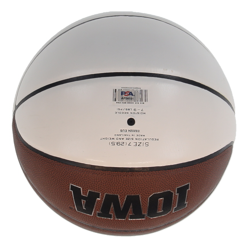 Caitlin Clark Signed Iowa Hawkeyes Logo Nike Basketball (PSA) at PristineAuction.com Caitlin Clark Signed Iowa Hawkeyes Logo Nike Basketball (PSA) at PristineAuction.com