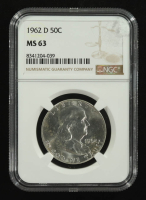 1962-D Kennedy 50C Silver Half Dollar (NGC MS63) at PristineAuction.com