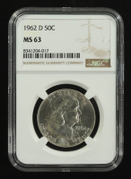 1962-D Kennedy 50C Silver Half Dollar (NGC MS63) at PristineAuction.com